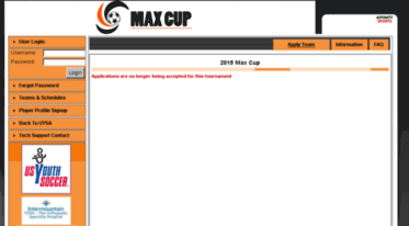 uysa-2015maxcup.affinitysoccer.com