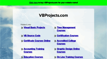 vbprojects.com
