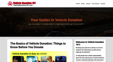 vehicledonation101.com