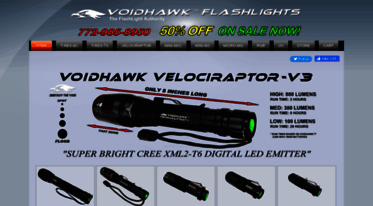 voidhawkflashlights.com