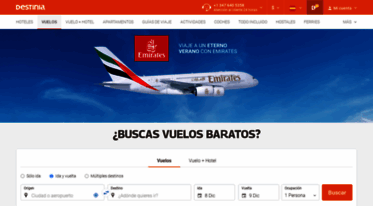 vuelos.destinia.com