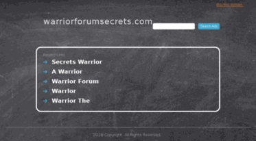 warriorforumsecrets.com