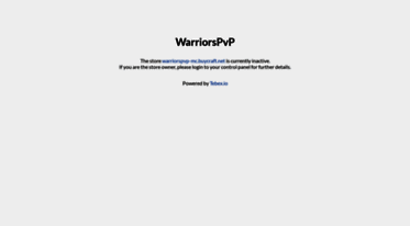 warriorspvp-mc.buycraft.net