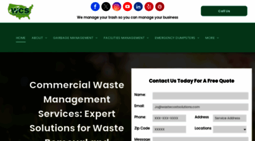 wastecostsolutions.com