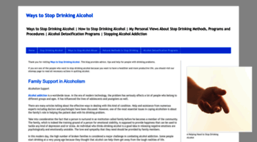 ways-to-stop-drinking.blogspot.com