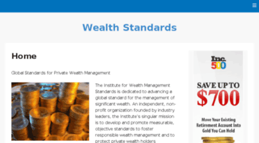 wealthstandards.org