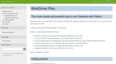 webdriverplus.org