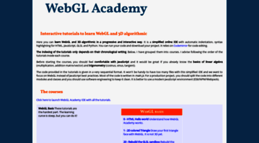 webglacademy.com