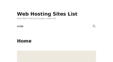 webhostingsiteslist.com