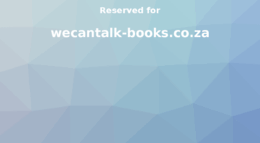 wecantalk-books.co.za