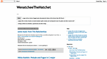wenatcheethehatchet.blogspot.com