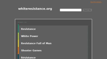 whiteresistance.org