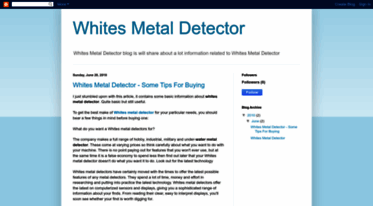whites-metal-detector.blogspot.com