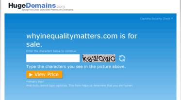 whyinequalitymatters.com