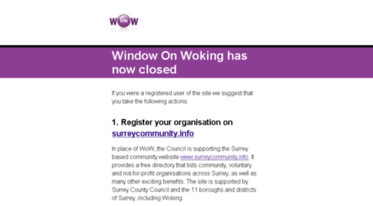 windowonwoking.org.uk