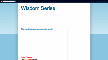 wisdom-series.blogspot.com