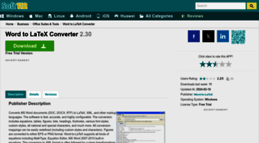 word-to-latex-converter.soft112.com