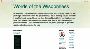 wordsofthewisdomless.blogspot.com