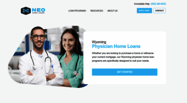 wyomingphysicianhomeloans.com