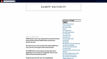 xampp-security.blogspot.com