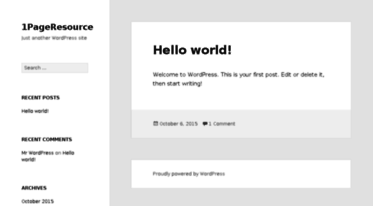 1pageresource.com