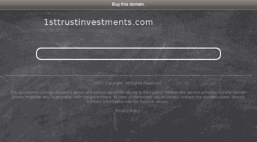 1sttrustinvestments.com
