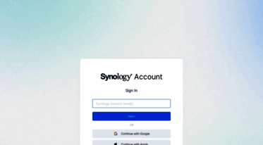 account.synology.com