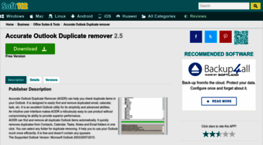 accurate-outlook-duplicate-remover.soft112.com