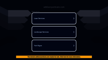 addisonyardcare.com