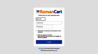 admin.romancart.com