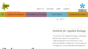 aerg.canberra.edu.au