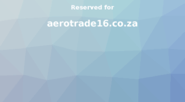 aerotrade16.co.za