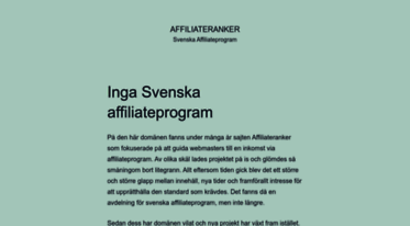 affiliateranker.com