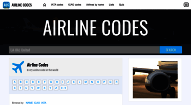airlinecodes.info