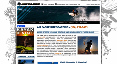 airpadrekiteboarding.com
