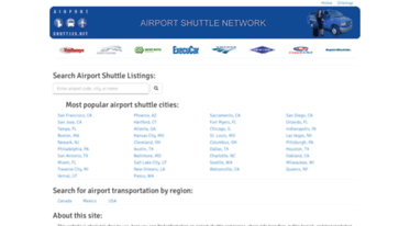 airportshuttles.net