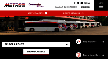 metro rta bus schedule