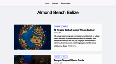 almondbeachbelize.com