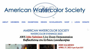 americanwatercolorsociety.org