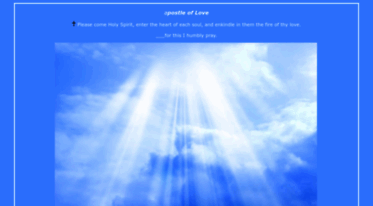 apostle-of-love.com