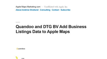 applemapsmarketing.com