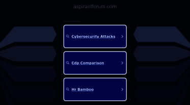 aspirantforum.com