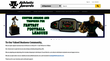athleticawards.com