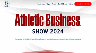 athleticbusinessconference.com