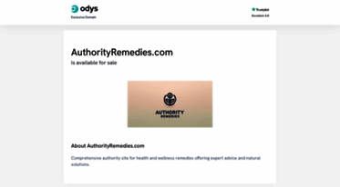 authorityremedies.com