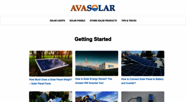 avasolar.com