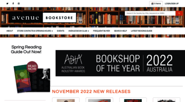 avenuebookstore.com.au