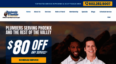 benfranklinplumbingaz.com