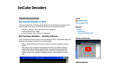 free ioncube decoder
