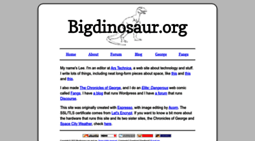 bigdinosaur.org